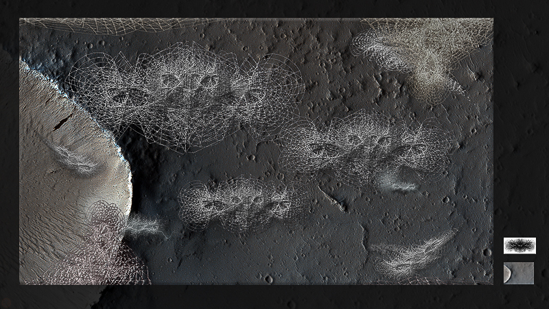 Shield volcano & genus 2 knot